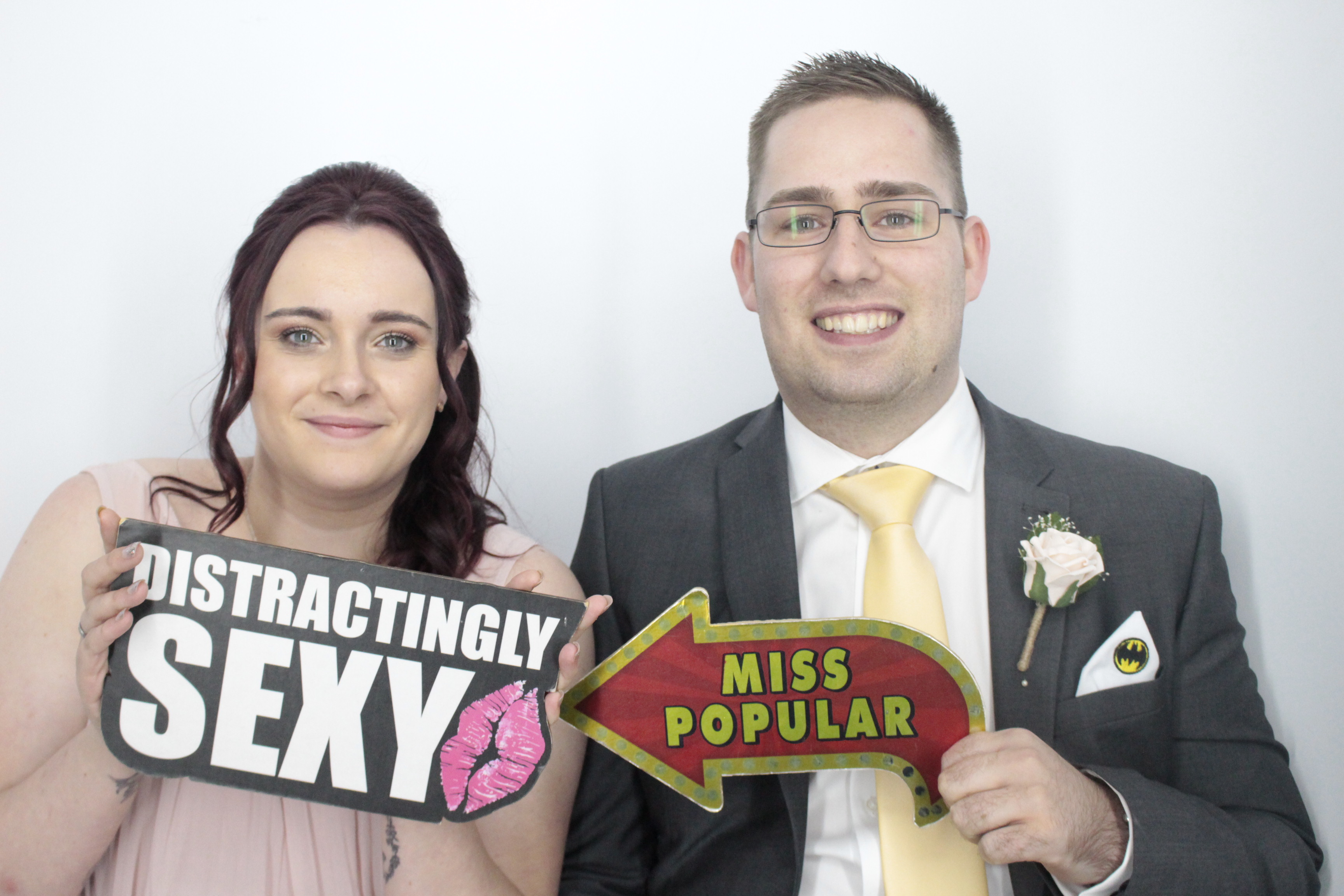 Kim & Andy's Wedding | View more photos from the event at gallery.myphotoboothexperience.co.uk/u/MyPhotoBoothExperienceLtd/Kim-Andys-Wedding
